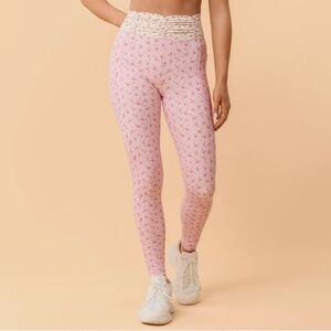 New Blogilates Women's Ruched Waist Leggings- size large